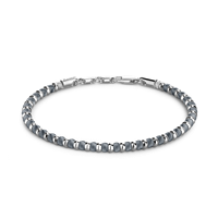 Bracelet Zancan Man Athmosfere in Silver ESB186-N - ESB186-N